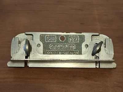 Vintage Stanley No. 79 Side Rabbet Plane Made in England Woodworking Tool