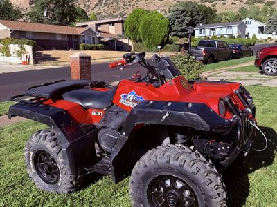 Yamaha Grizzly 600 ATV Red and Black Utility Quad