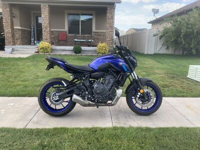 2022 Yamaha MT-07, 2200 Miles.