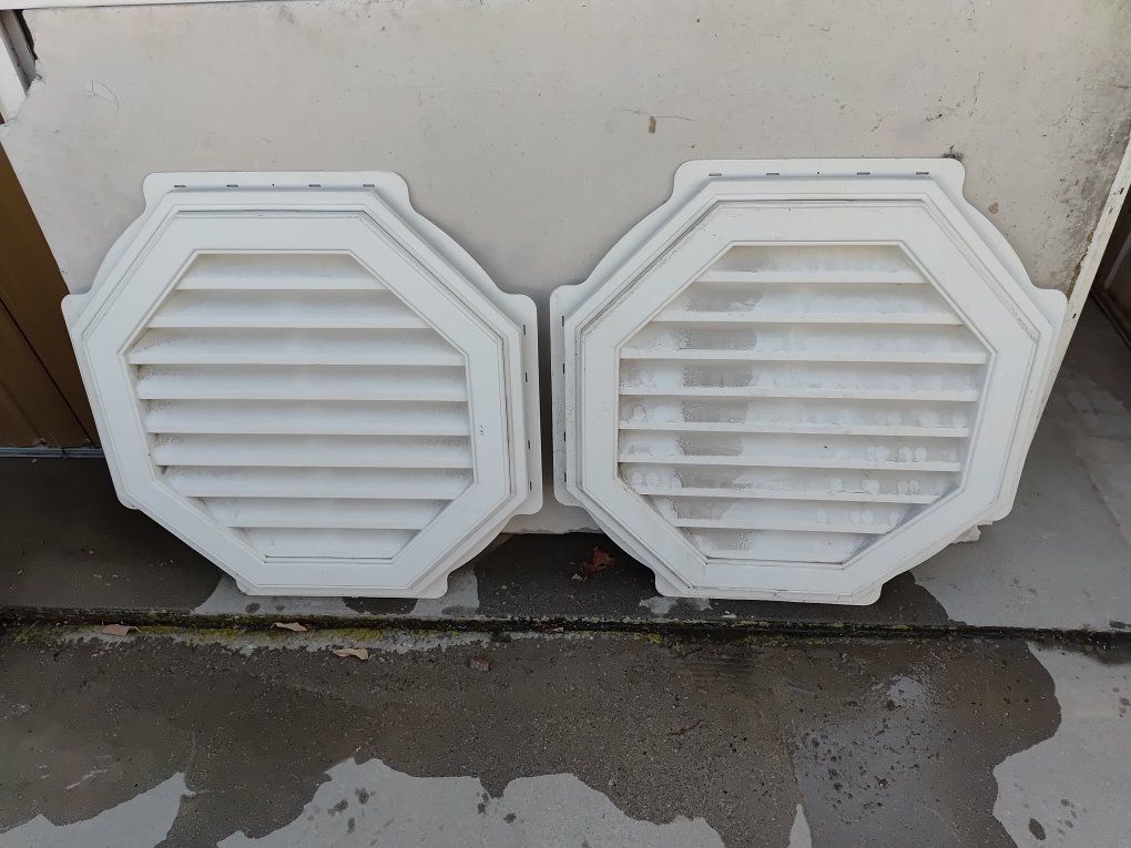 Octagon Louvered Attic Vents