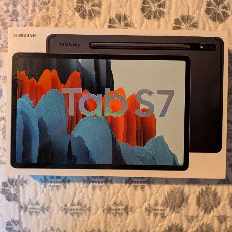 Samsung Galaxy Tab S7 11.0" Wi-Fi 
256 GB Tablet with S Pen and Charger, Mystic Black
