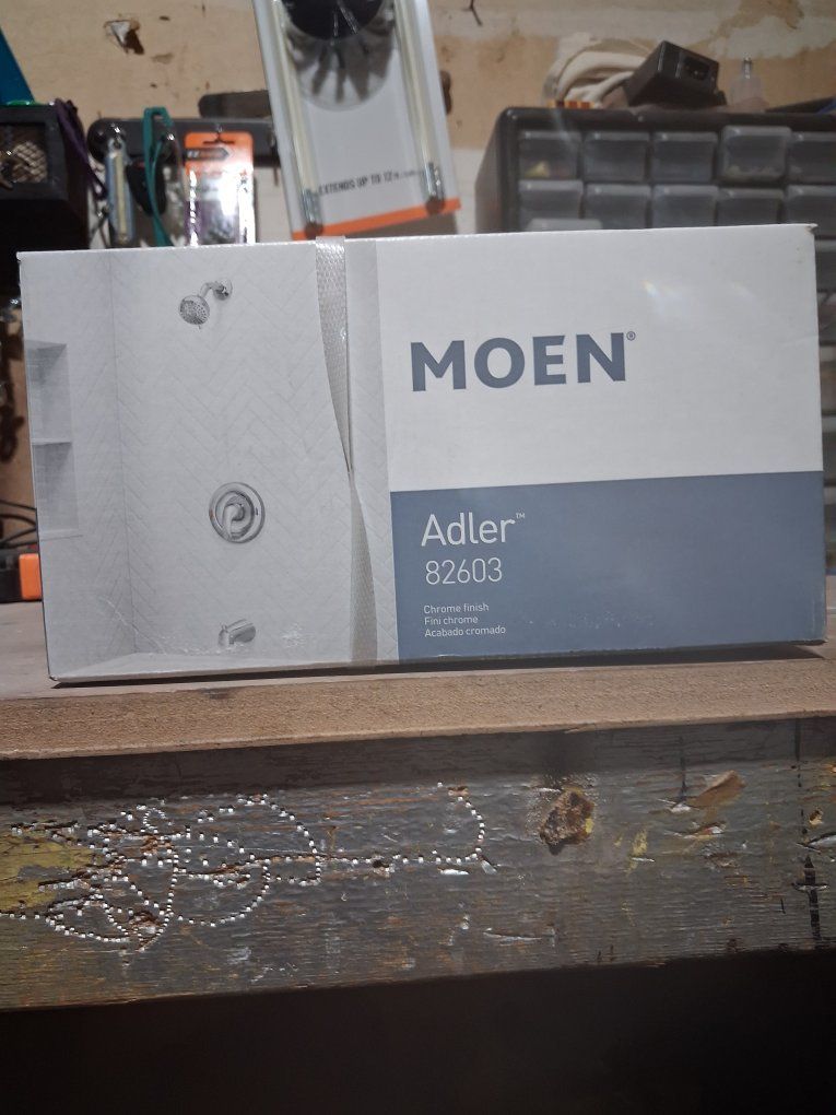 MOEN Adler 82603 Chrome Finish Posi-Temp Shower Faucet Trim Kit New