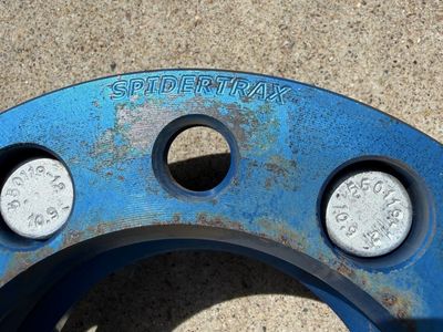 Spidertrax 1.25” wheel spacers