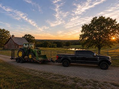 Heavy-duty 22-foot dovetail trailer!