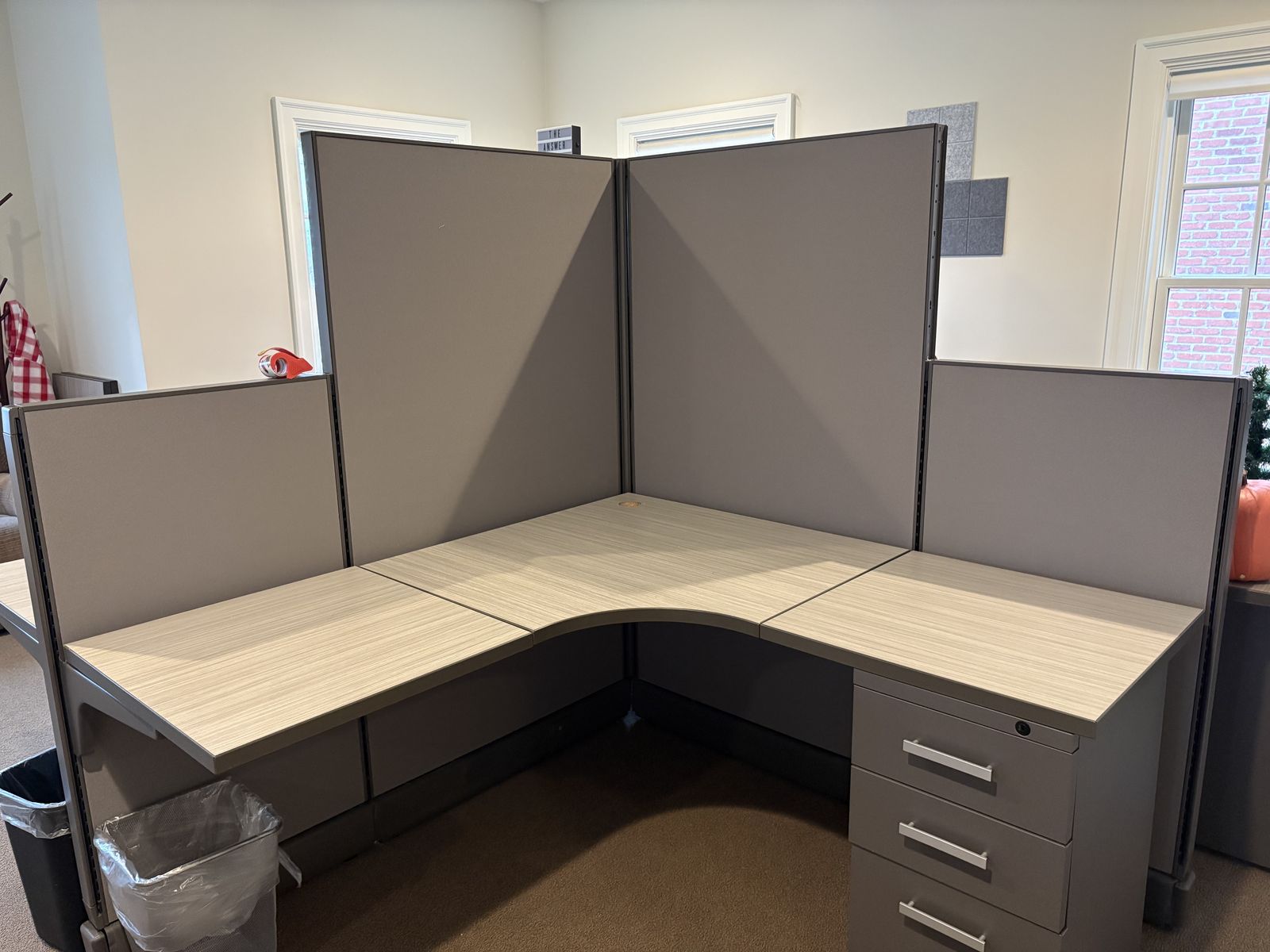 Two 4-person Cubicles