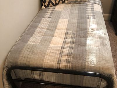 Black Metal Twin Bed Frame