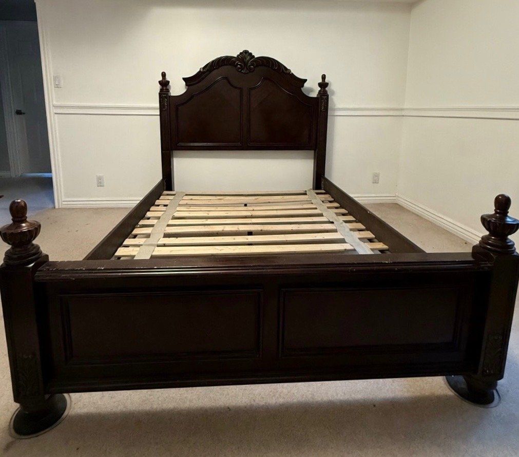 Queen size bed frame