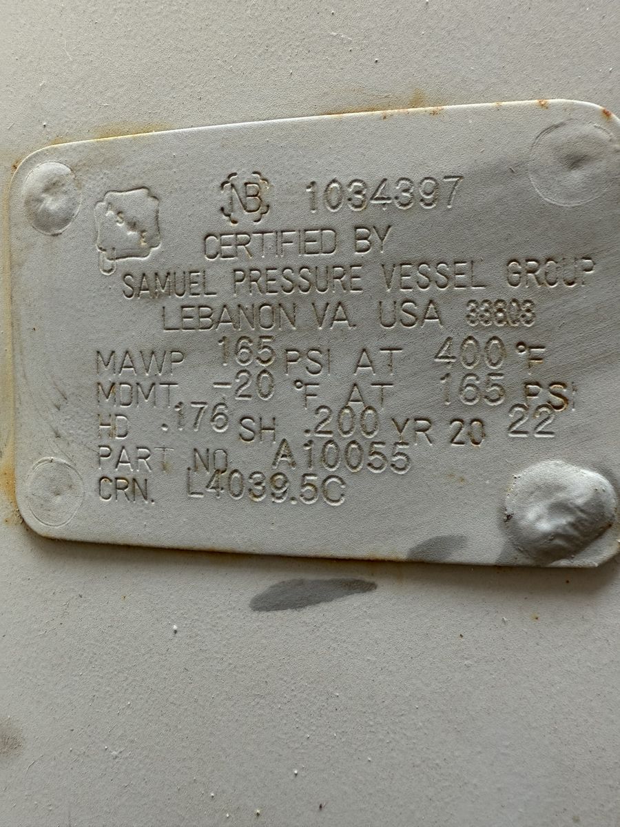 400 Gallon Air Receiver Tank NEW