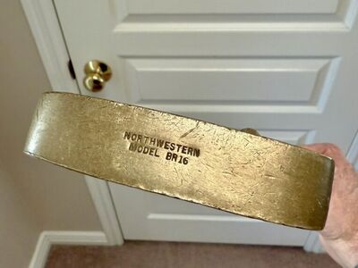 Northwestern Model BR16 Brass Golf Putter Club