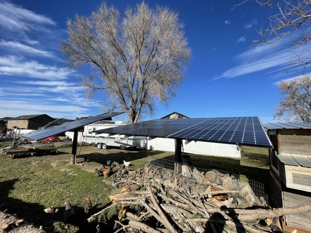 Solar panel ground mount