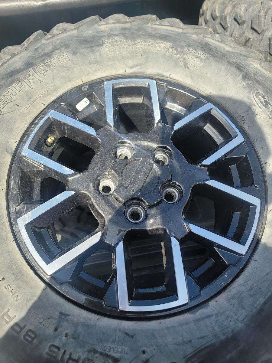 Polaris tires and rims