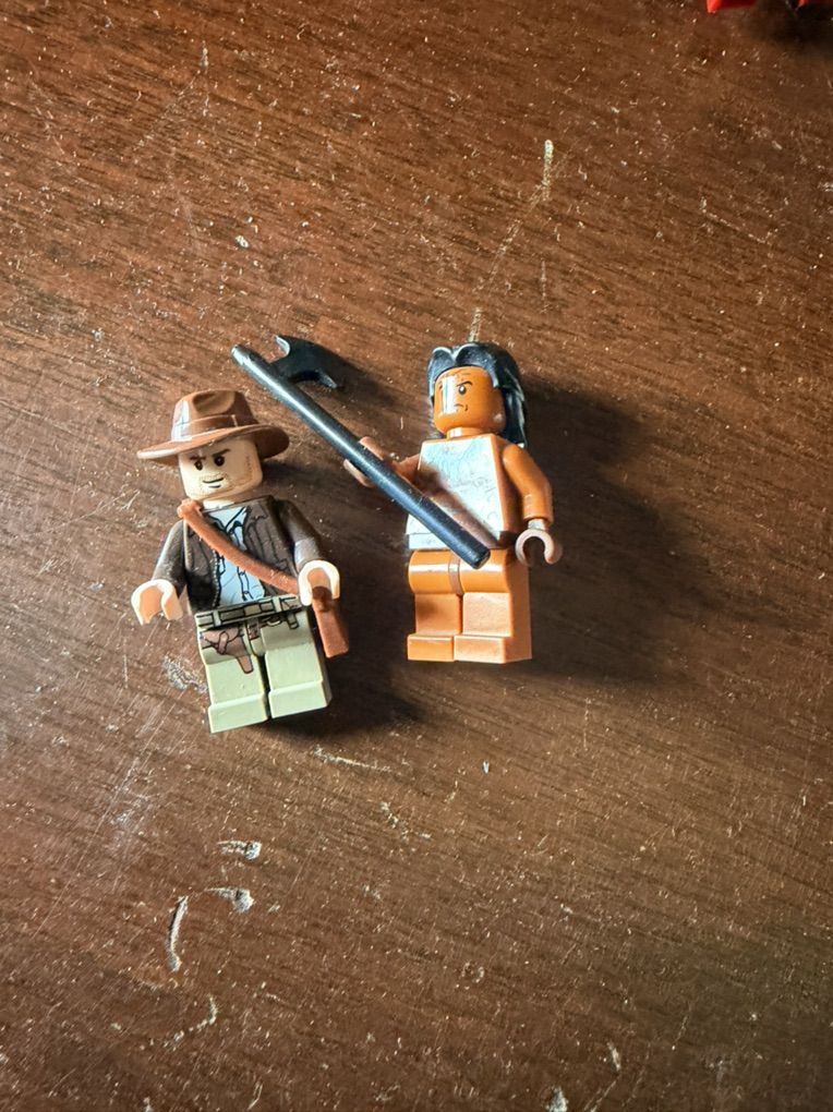 LEGO Indiana Jones & Tribal Warrior Minifigures