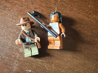LEGO Indiana Jones & Tribal Warrior Minifigures