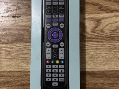 New Universal 6-Device remote Works all Onn Tvs