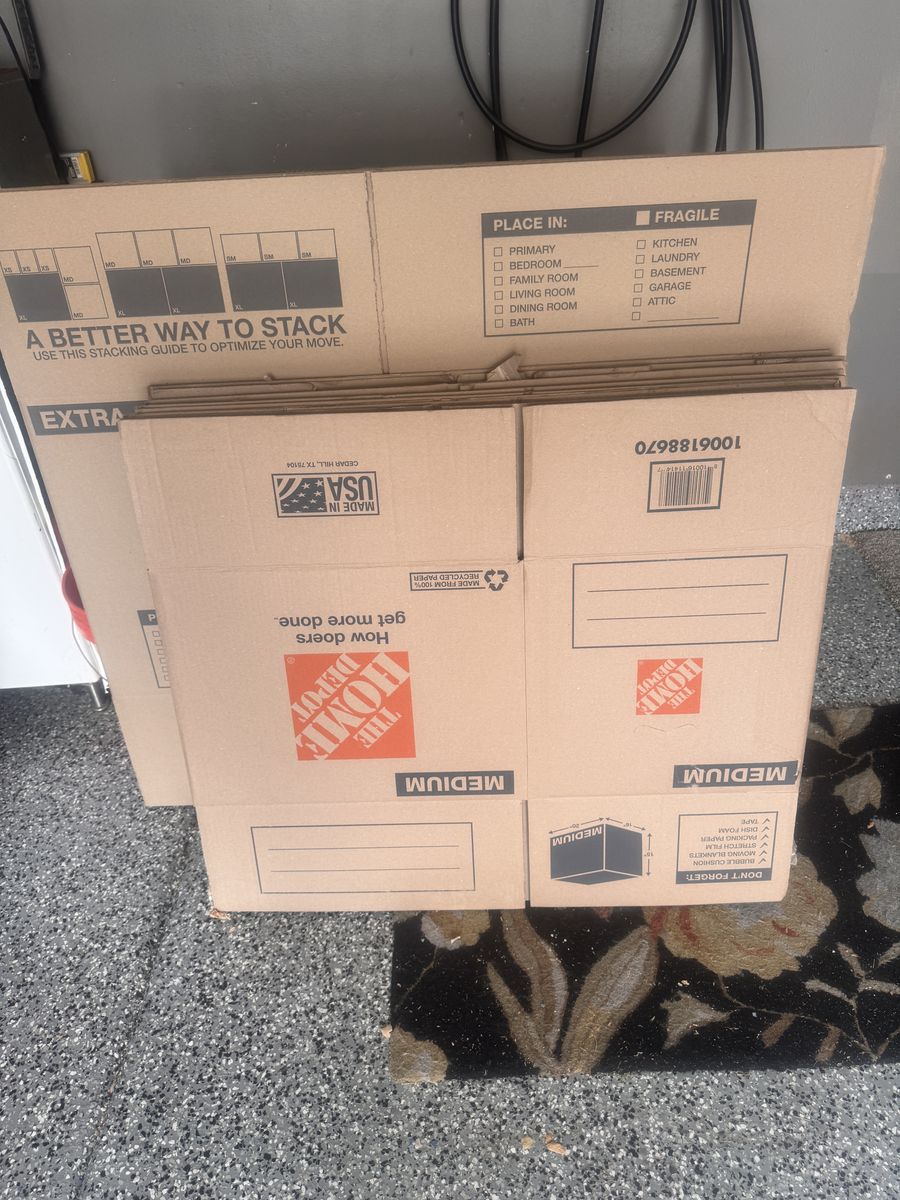 Free Home Depot Moving Boxes