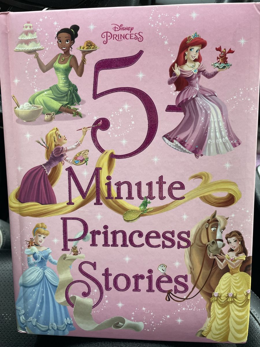 5 minute princess stories book