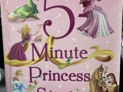 5 minute princess stories book