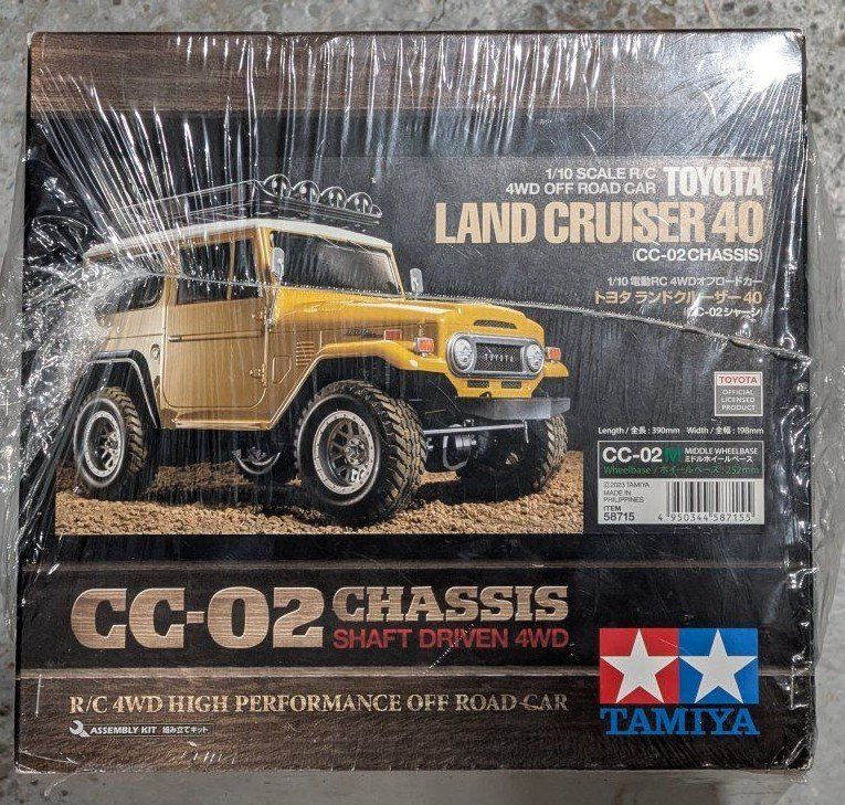 Tamiya Toyota Land Cruiser 40 CC-02 Kit (NIB)