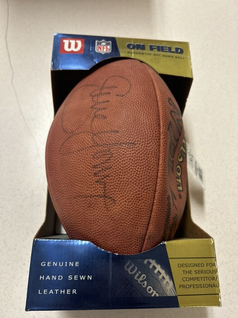 Steve Young San Fransico 49ers Autograph Football