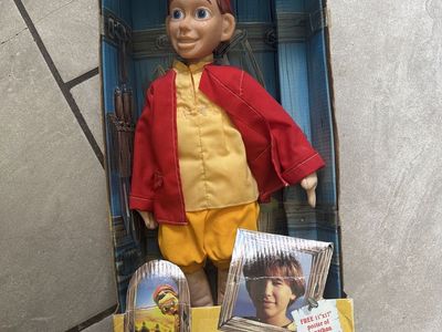 Vintage The Adventures of Pinocchio Talking Doll from the 1996 Jonathan Taylor Thomas film by Equity Toys.