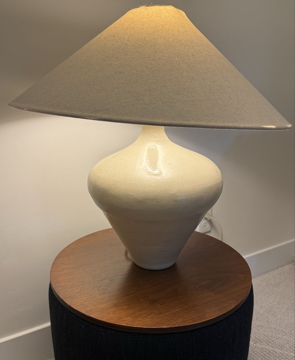 Crate & Barrel Ceramic Table Lamp