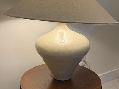 Crate & Barrel Ceramic Table Lamp