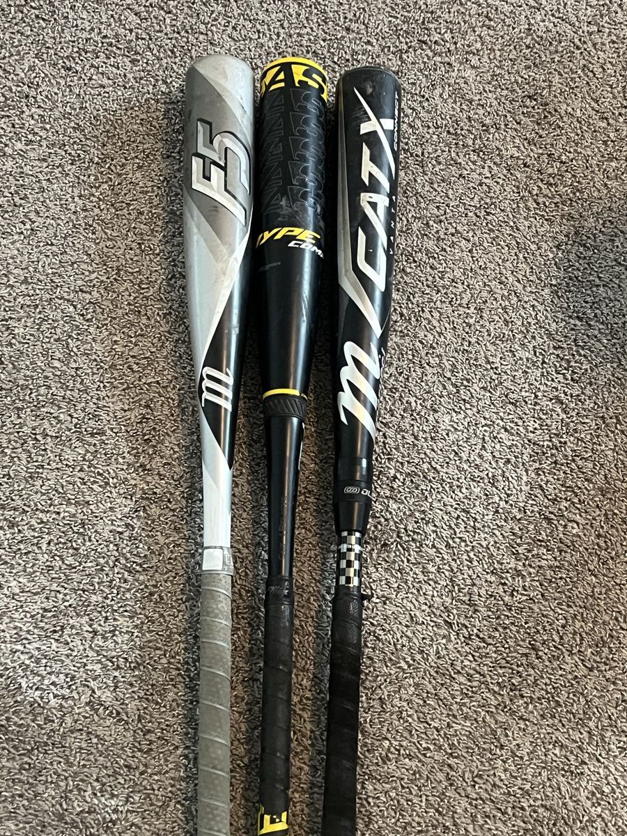 Baseball Bats Bundle - Marucci F5, Easton Hype, Marucci CATX Connect