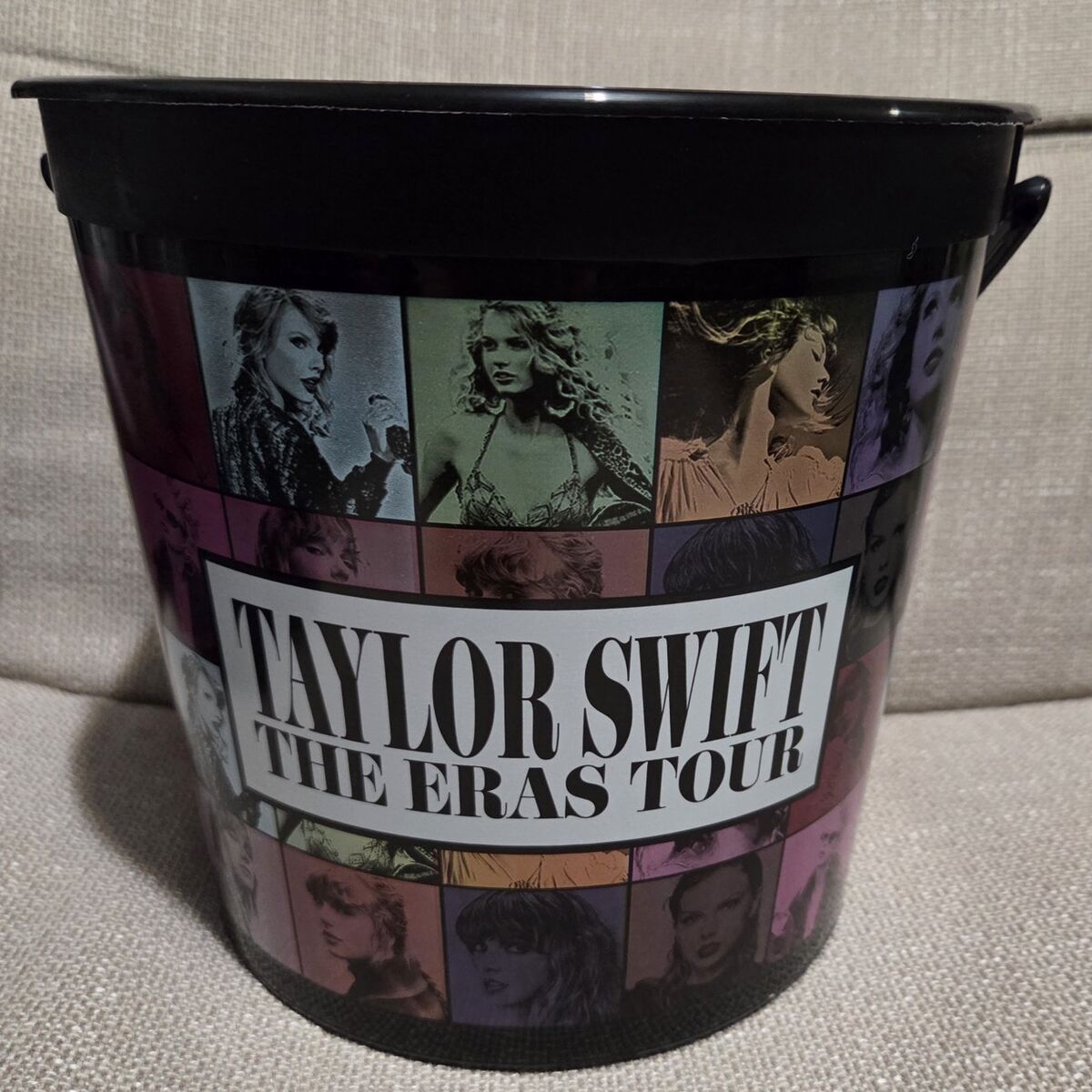 Taylor Swift Eras Tour bucket container