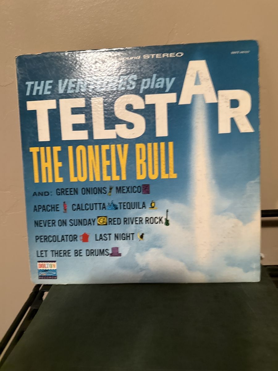 The Ventures Play Telstar The Lonely Bull Vintage Vinyl Record LP - Dolton Records Stereo