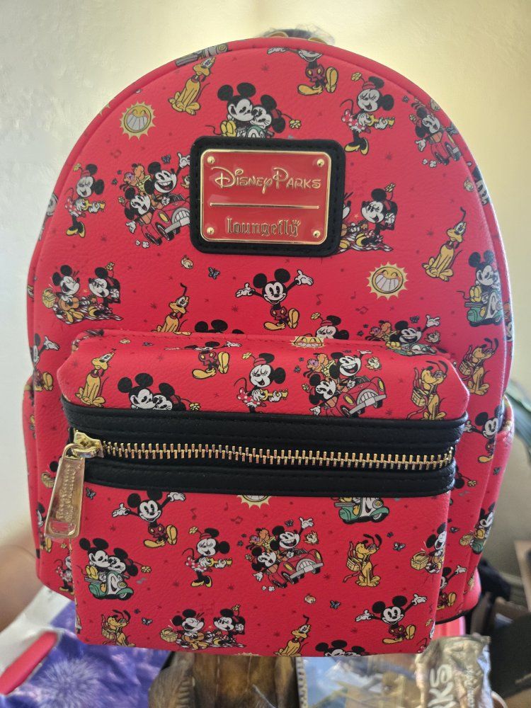 Backpack Inspired by 'Mickey Mouse' Shorts and Mickey & Minnie's Runaway Railway at Walt Disney World