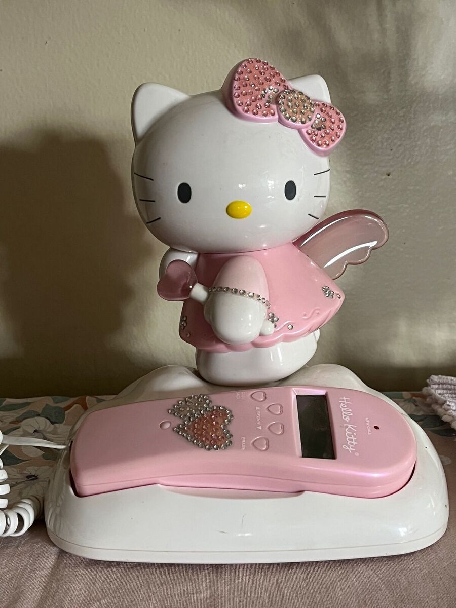Sanrio Hello Kitty Angel Caller ID Landline phone