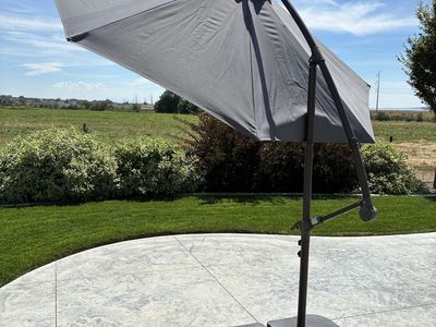 10 ft Outside Patio Umbrella - Like New