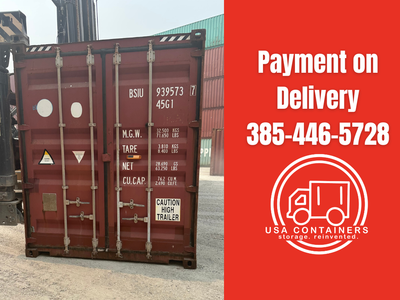 20' Shipping Container – Small Business Storage – Delivery Available