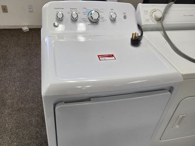 GE Electric Dryer White, Top Load, Good Condition - Standard Size