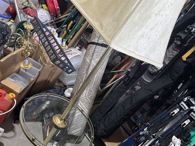 Floor lamp - brass