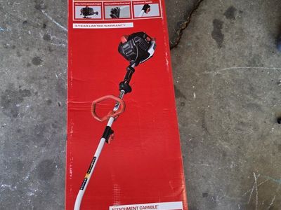 Hyper Tough 17-Inch 2-Cycle 26cc Curved-Shaft Gas String Trimmer
