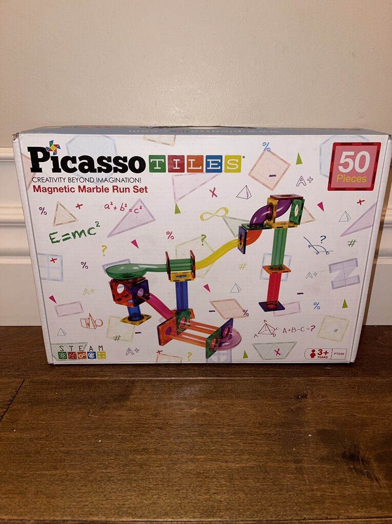 Picasso Tiles Magnetic Marble Run Set