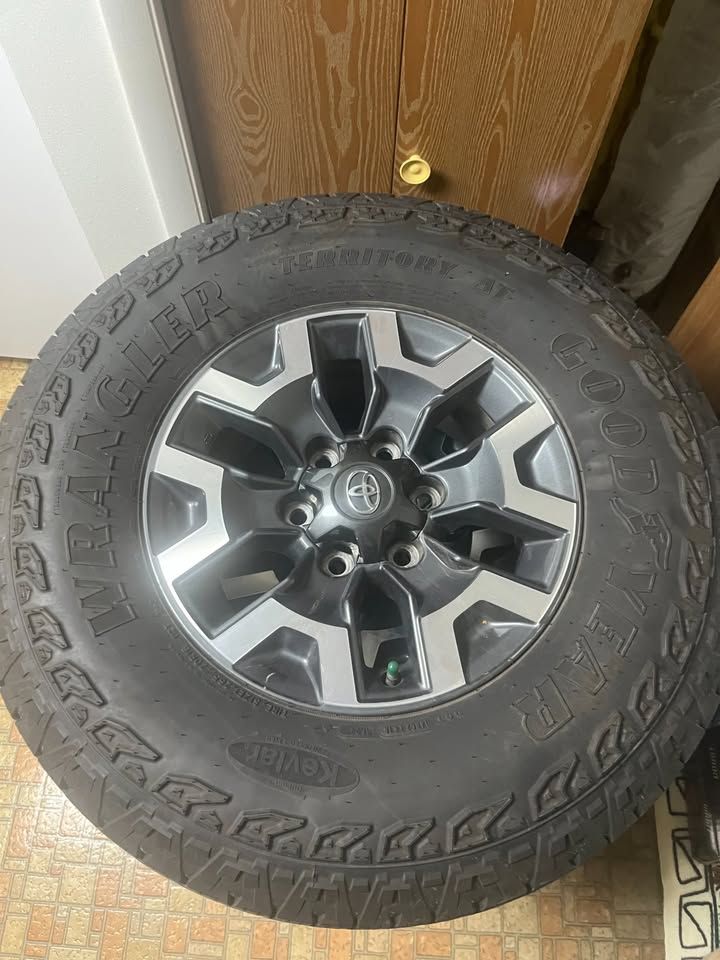 2022 Tacoma Wheels w/ 265 Goodyear Territory All-Terrain Tires (17" Wheels)