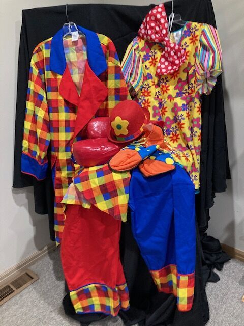 HIS/HER    CLOWN  Set   $25 Each