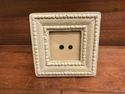 New Small Square Tabletop Picture Frame from Mud Pie