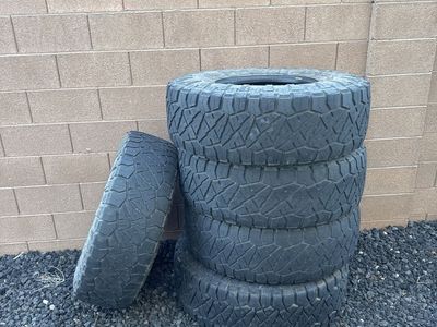 Five Nitto Ridge Grappler 38x12.50R17