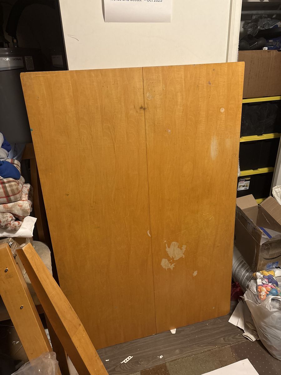 High table and chairs