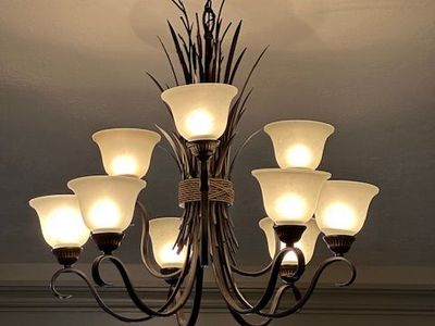 9 light Chandelier