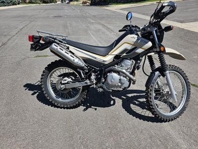 2018 Yamaha XT250 Dual Sport Motorcycle.