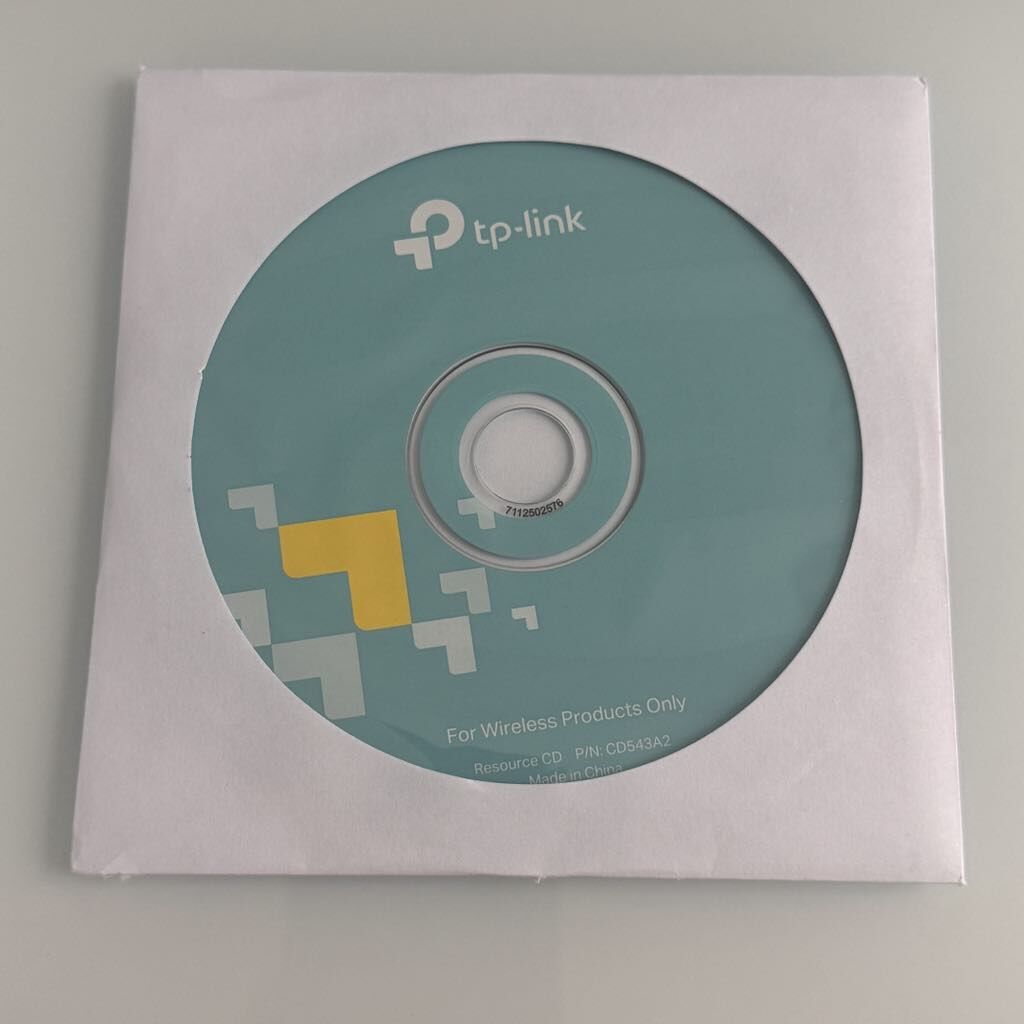 TP-Link Resource CD P/N CD503A3 for USB wifi Adapter