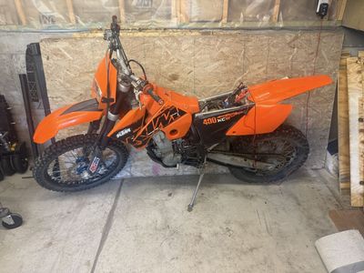 2007 KTM 400 XCW Low Hours