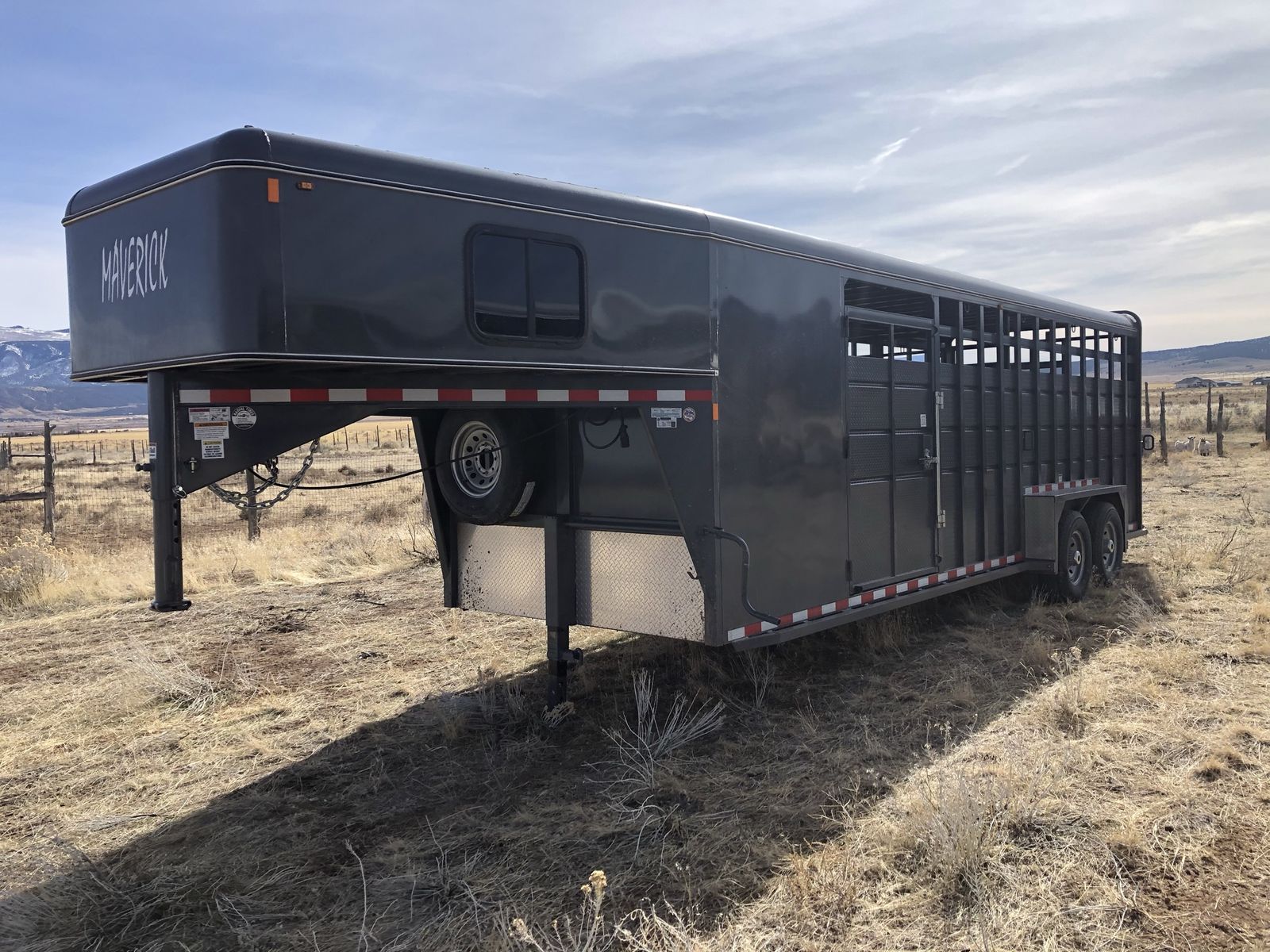 2019 Maverick Horse Stock Trailer
