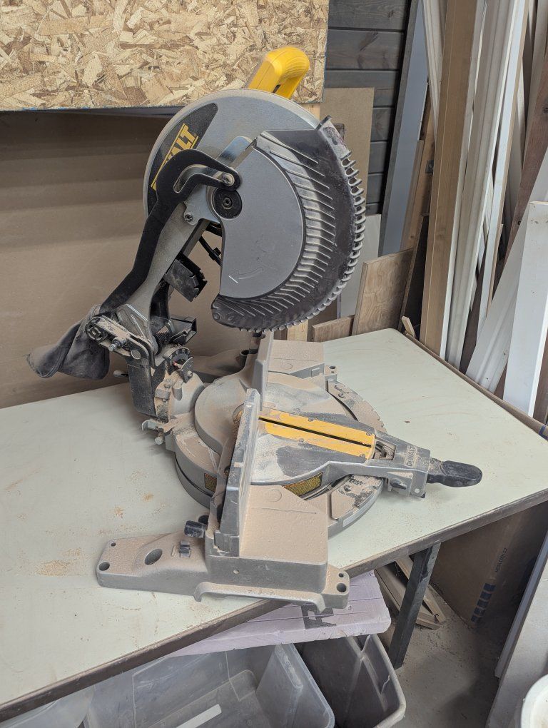 12 DeWalt miter saw