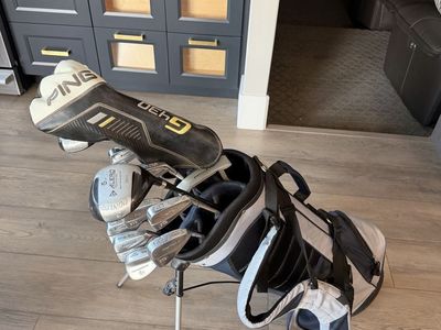 Used Dunlop FTD & Alero Golf Club Set with PING Headcover & Golf Bag