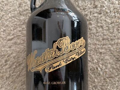 Wasatch Brewery, Growler Collectors Item